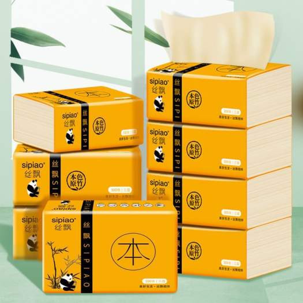 Giấy rút gấu trúc 300 tờ