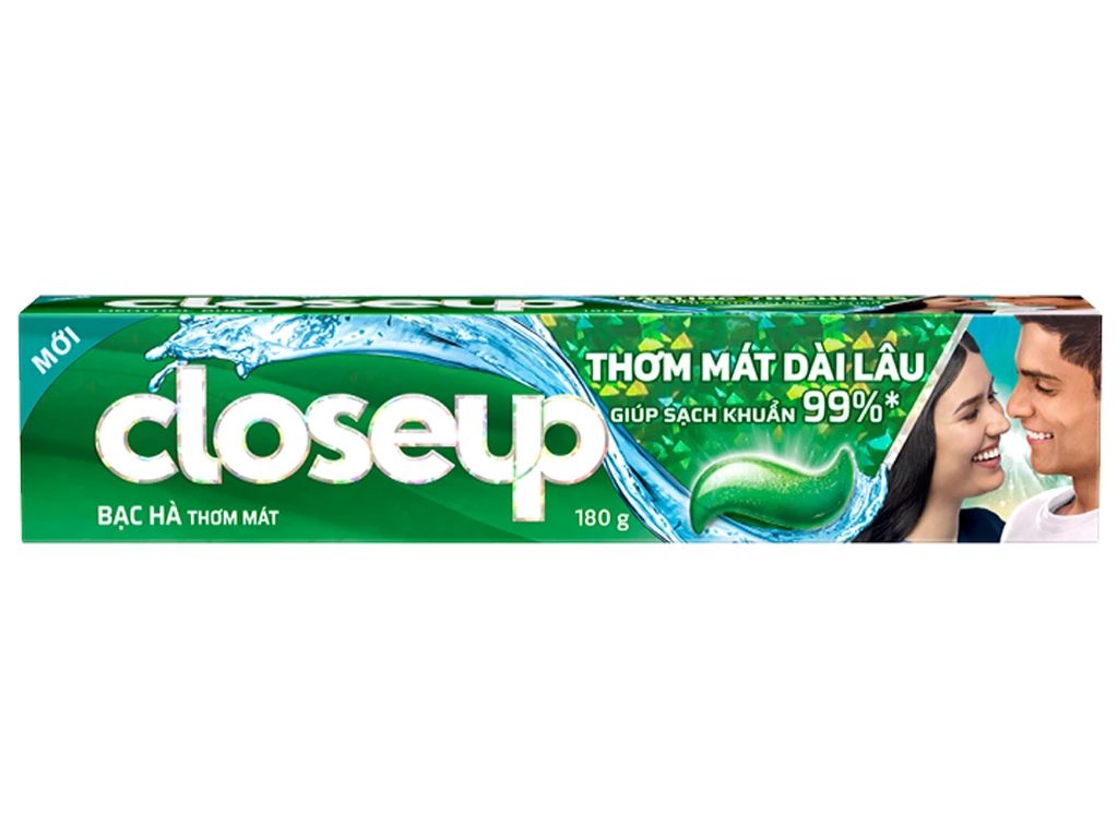 KĐR Closeup bạc hà 180g