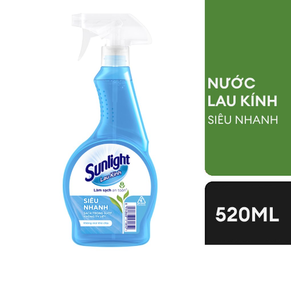 Sunlight nước lau kính 520ml