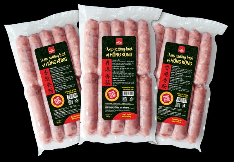 Lạp xưởng tươi vị Hồng Kông 600g