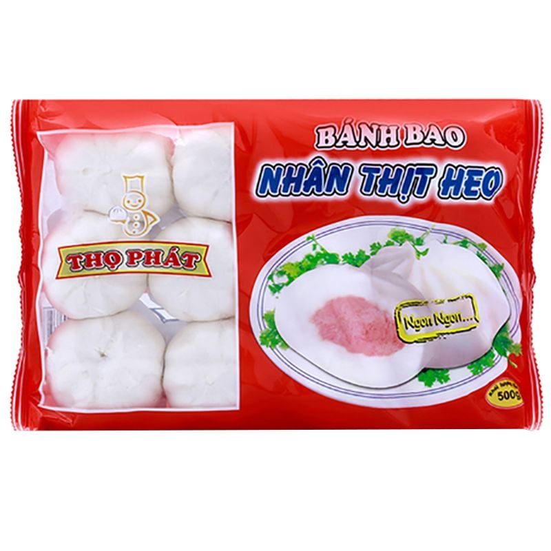 Thọ Phát-Bánh bao nhân thịt heo 500g