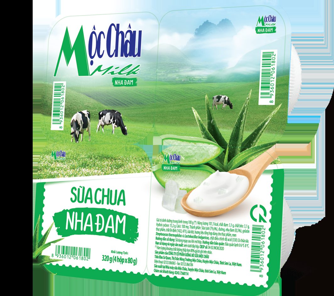 Mộc Châu- Sữa chua nha đam creamery 90g