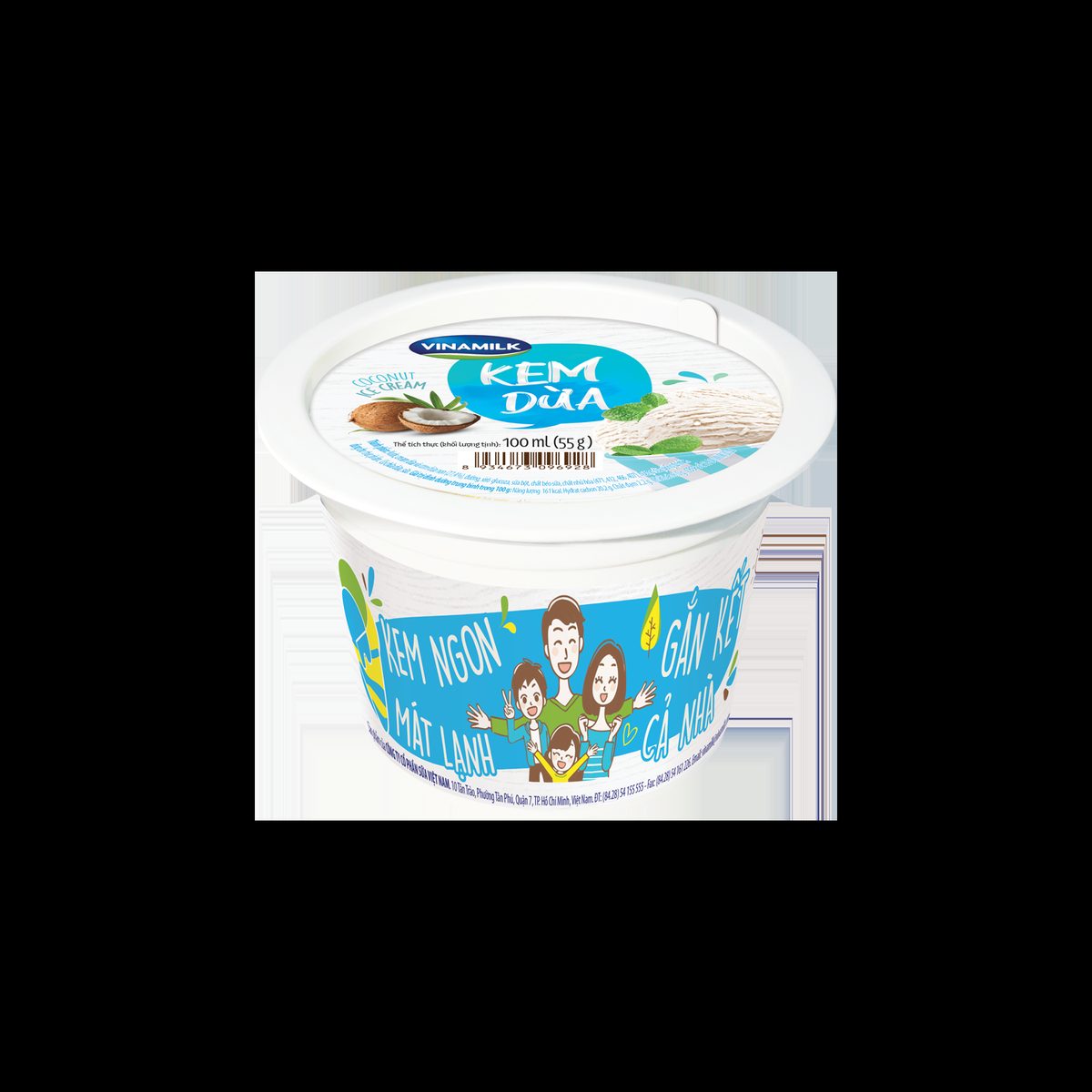 VNM- Kem mịn dừa 90g
