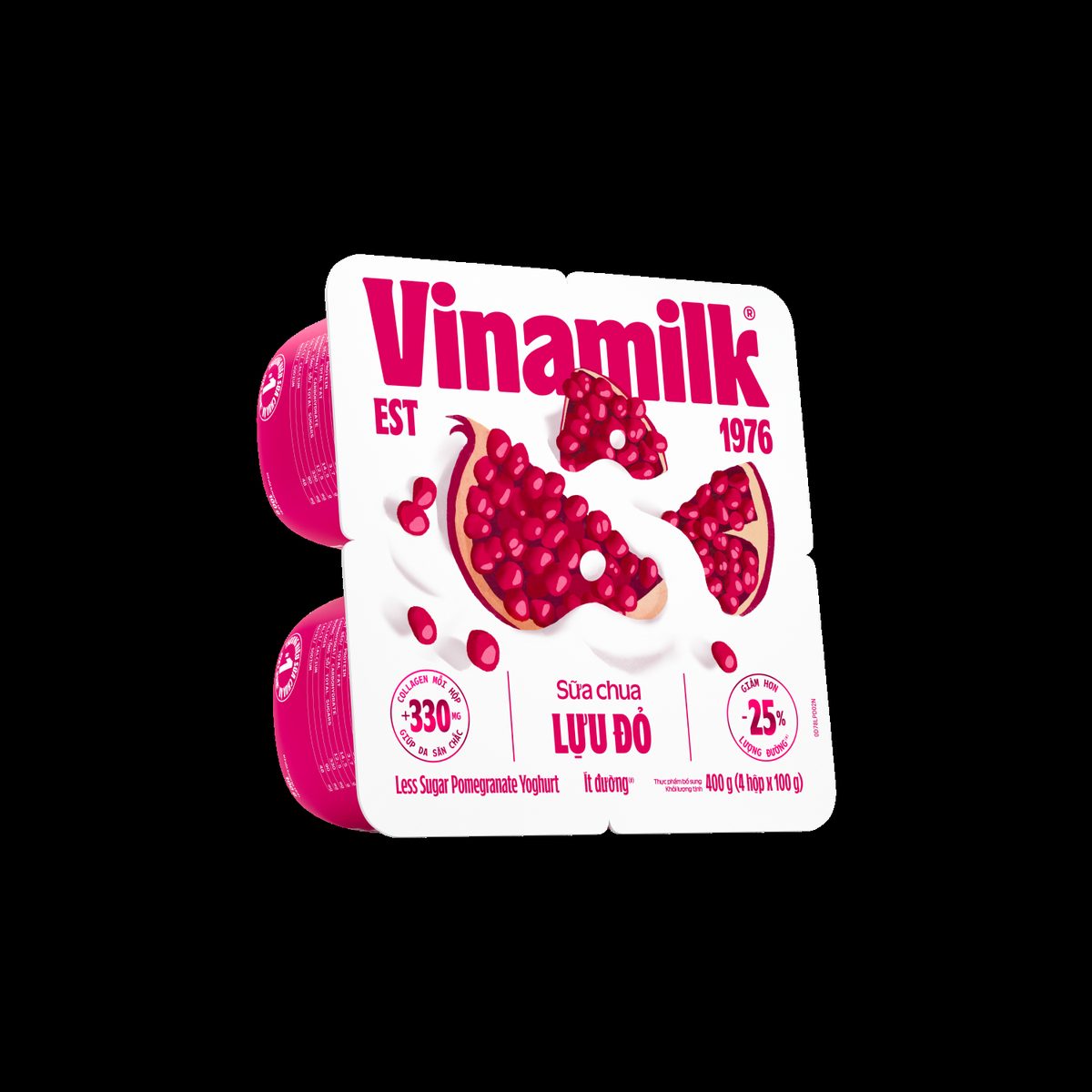 VNM-Sữa chua lựu đỏ IĐ collagen 100g