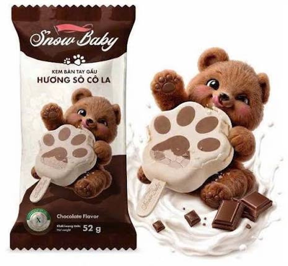 Kem gấu Snow Baby