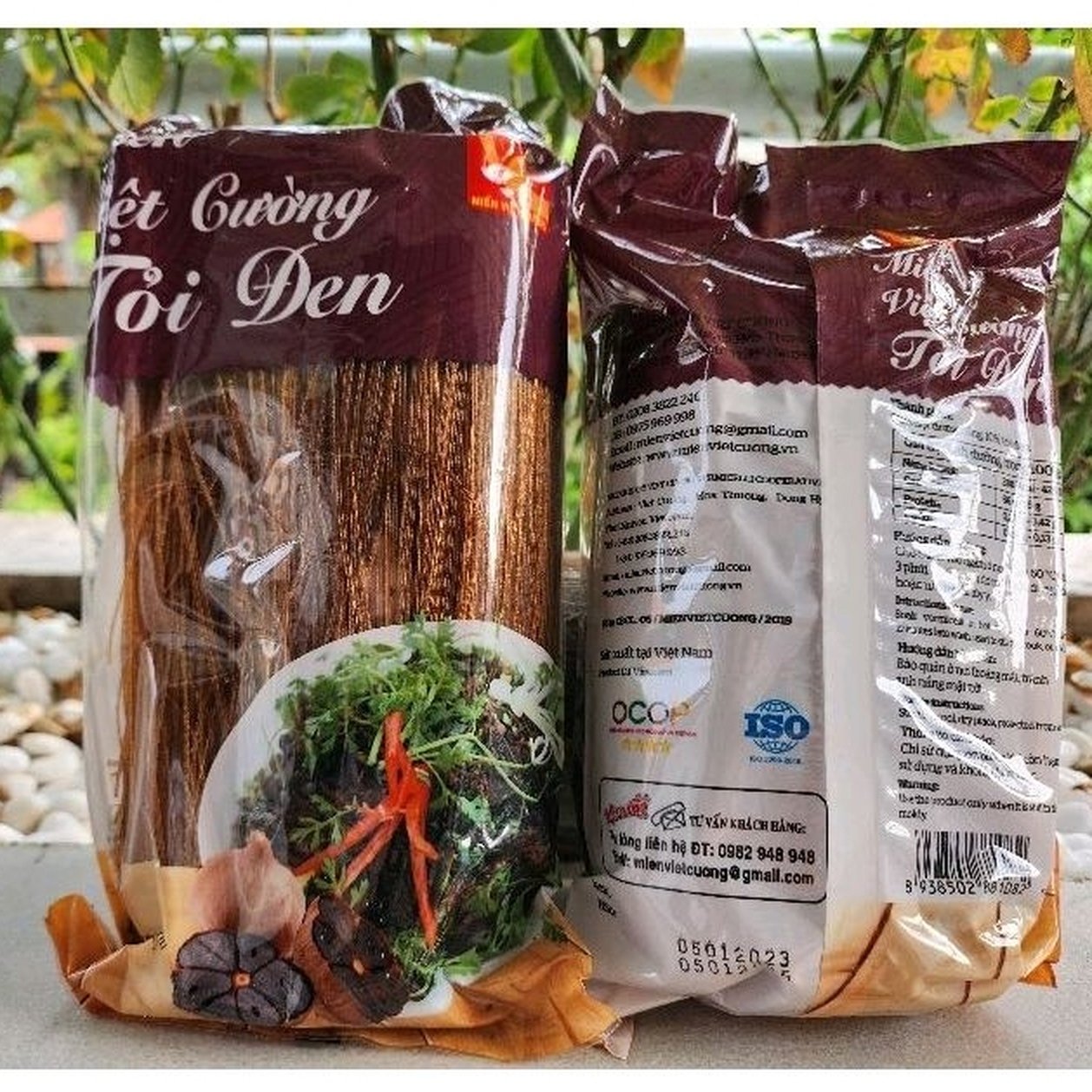 Miến Việt Cường tỏi đen 200g