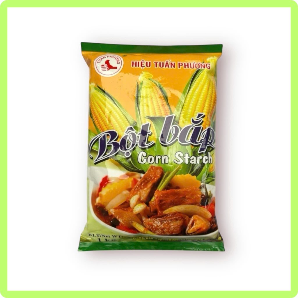 Bột bắp Tuấn Phương 1KG