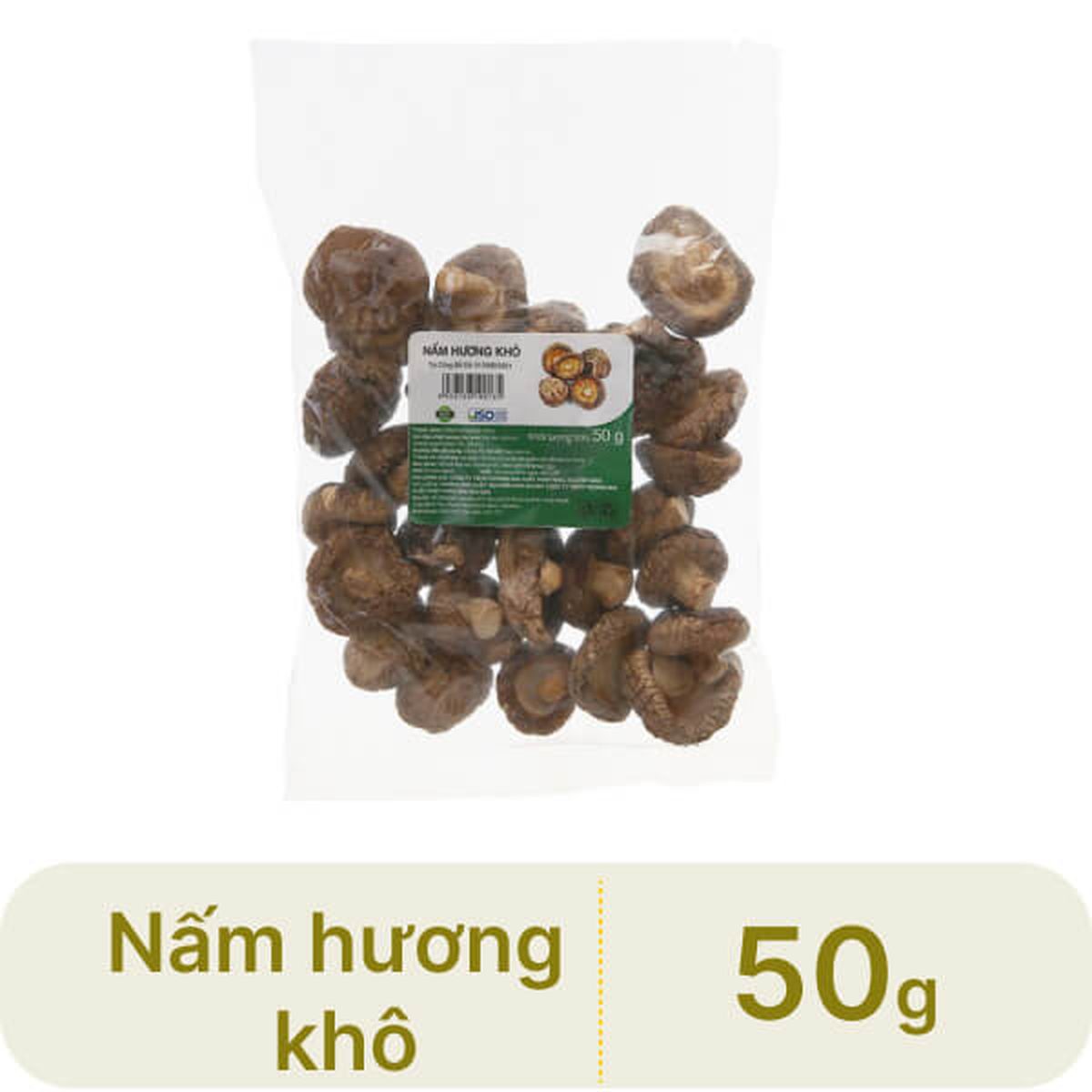 Nấm hương khô Phú Gia gói 50g
