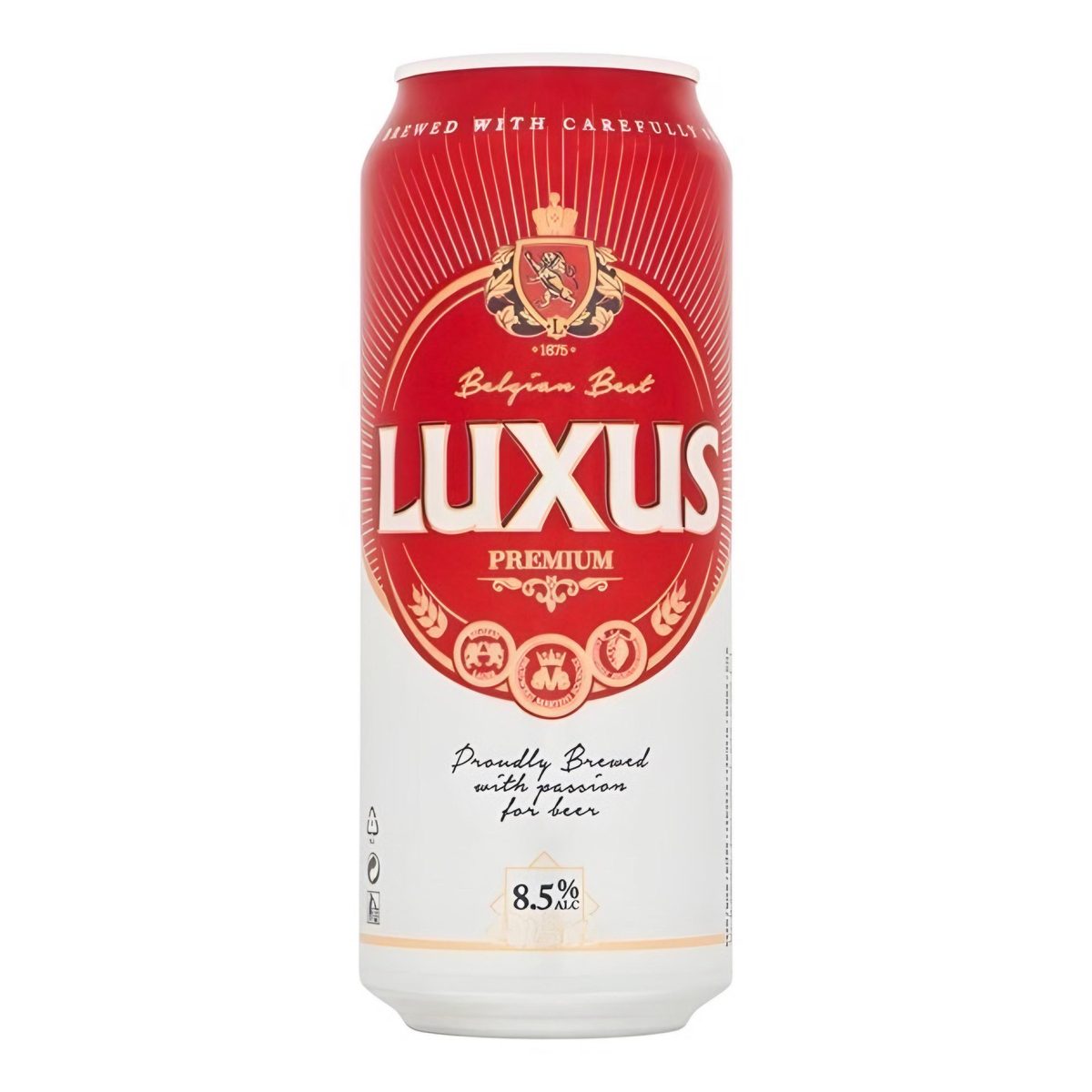 Bia Bỉ Luxus lon 500ml