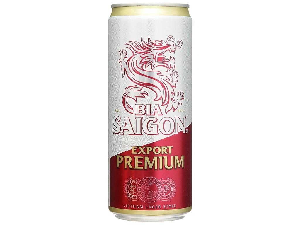 Bia Sài Gòn đỏ Export lon cao 330ml
