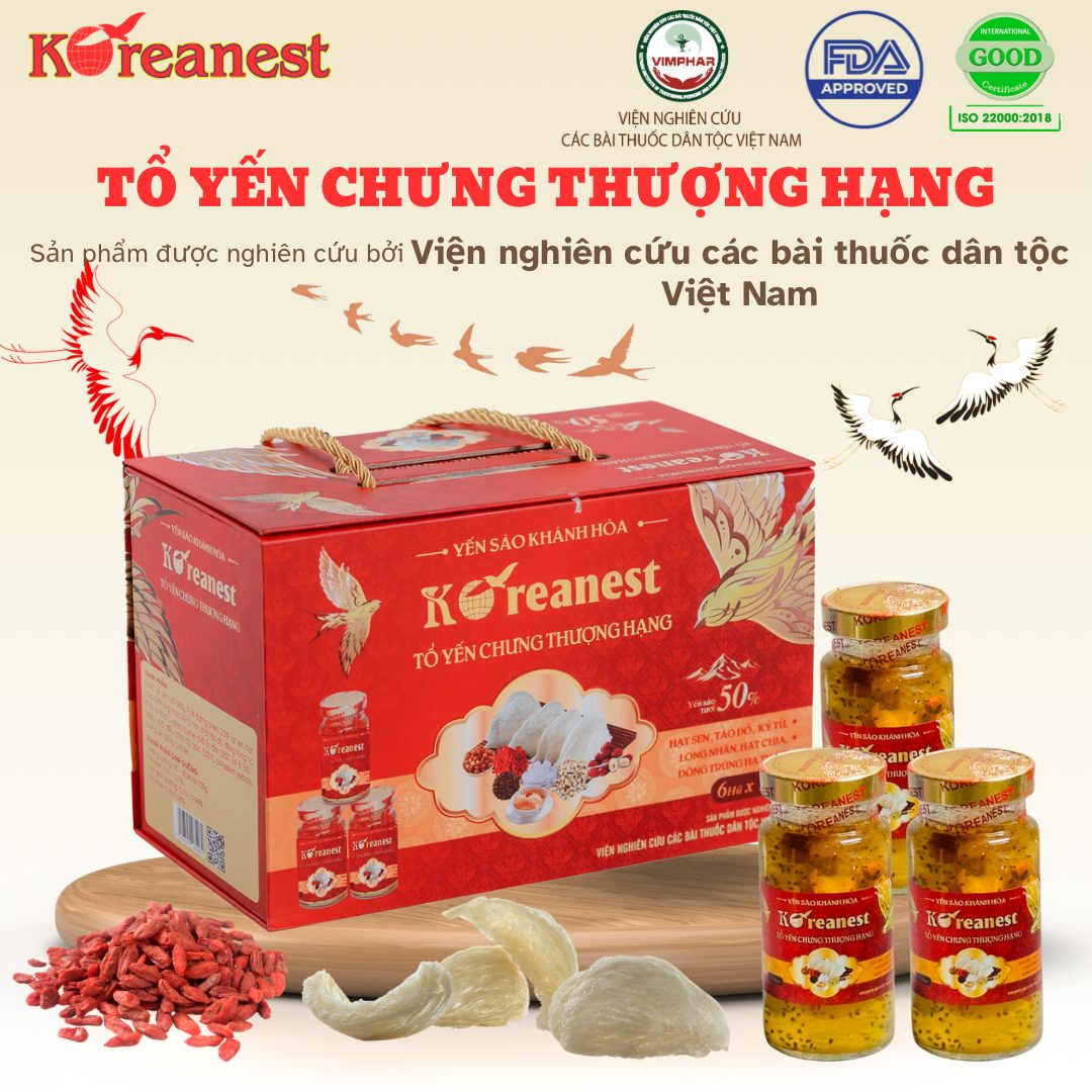 Tổ yến chưng thượng hạng 150ml