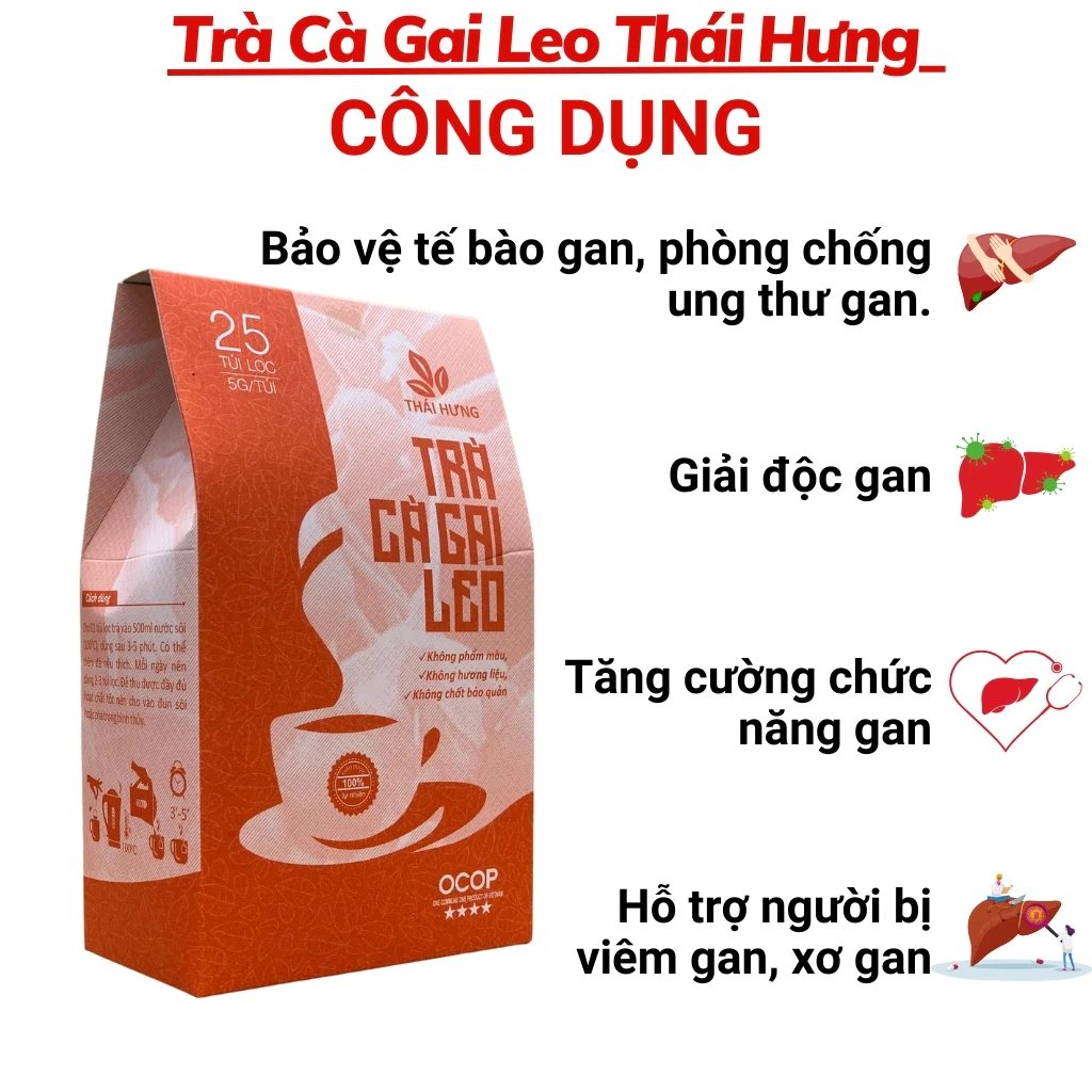 Trà cà gai leo Thái hưng 125g