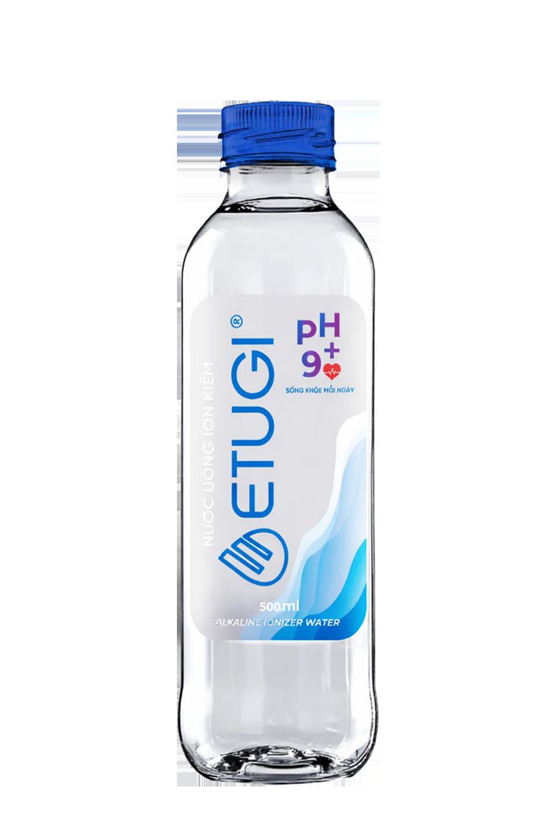 Nước uống kiềm Etugi 500ml