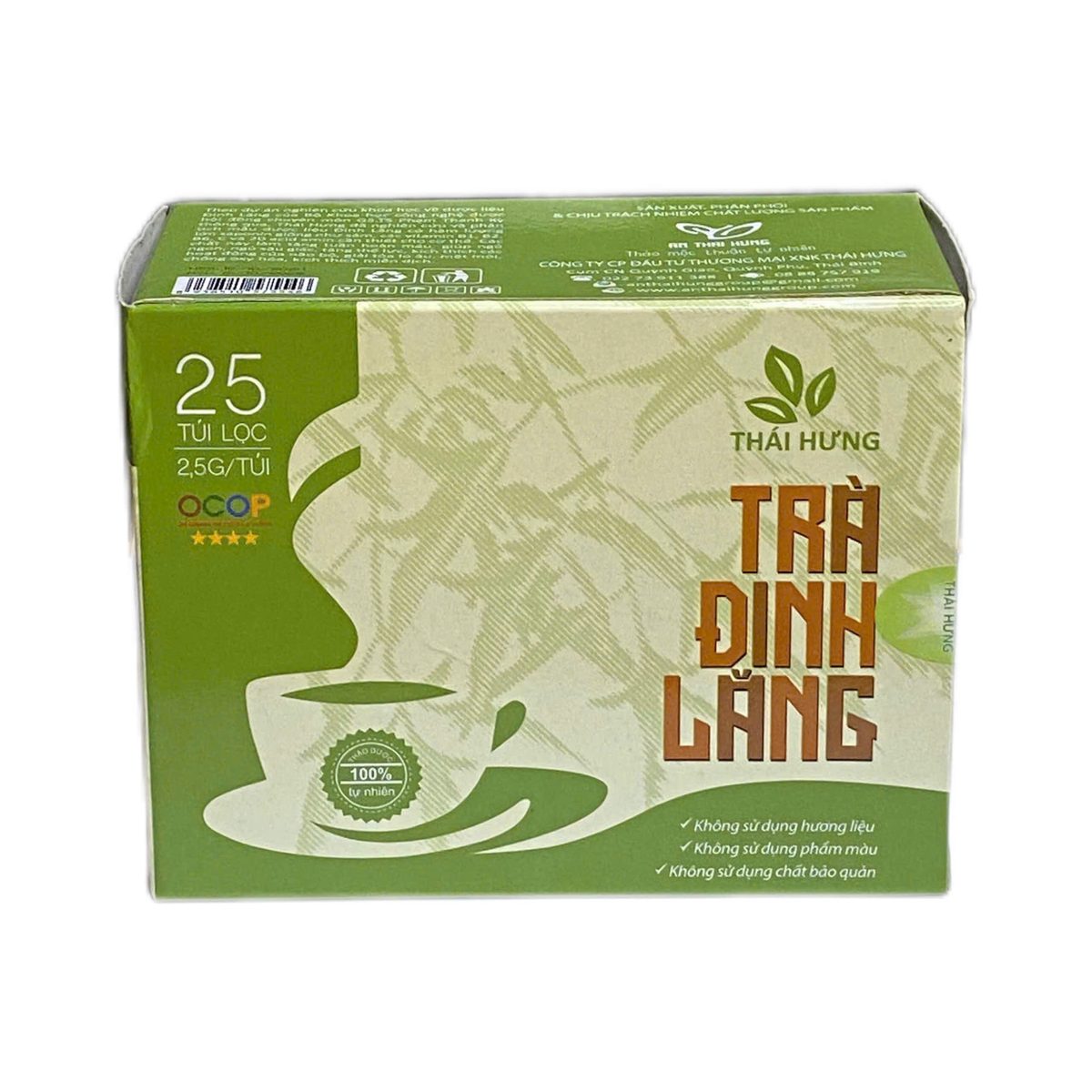 Trà đinh lăng TH hộp 25g