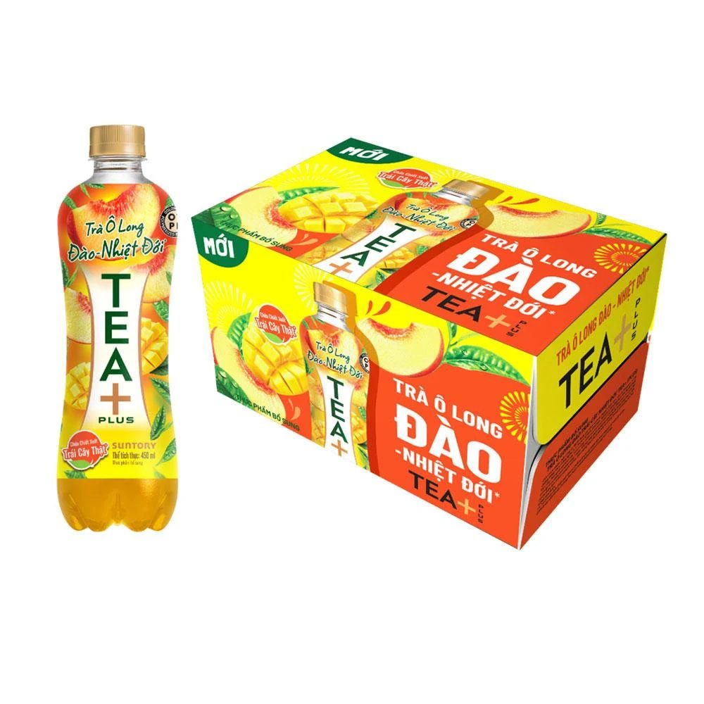 Trà Ô long đào nhiệt đới 450ml