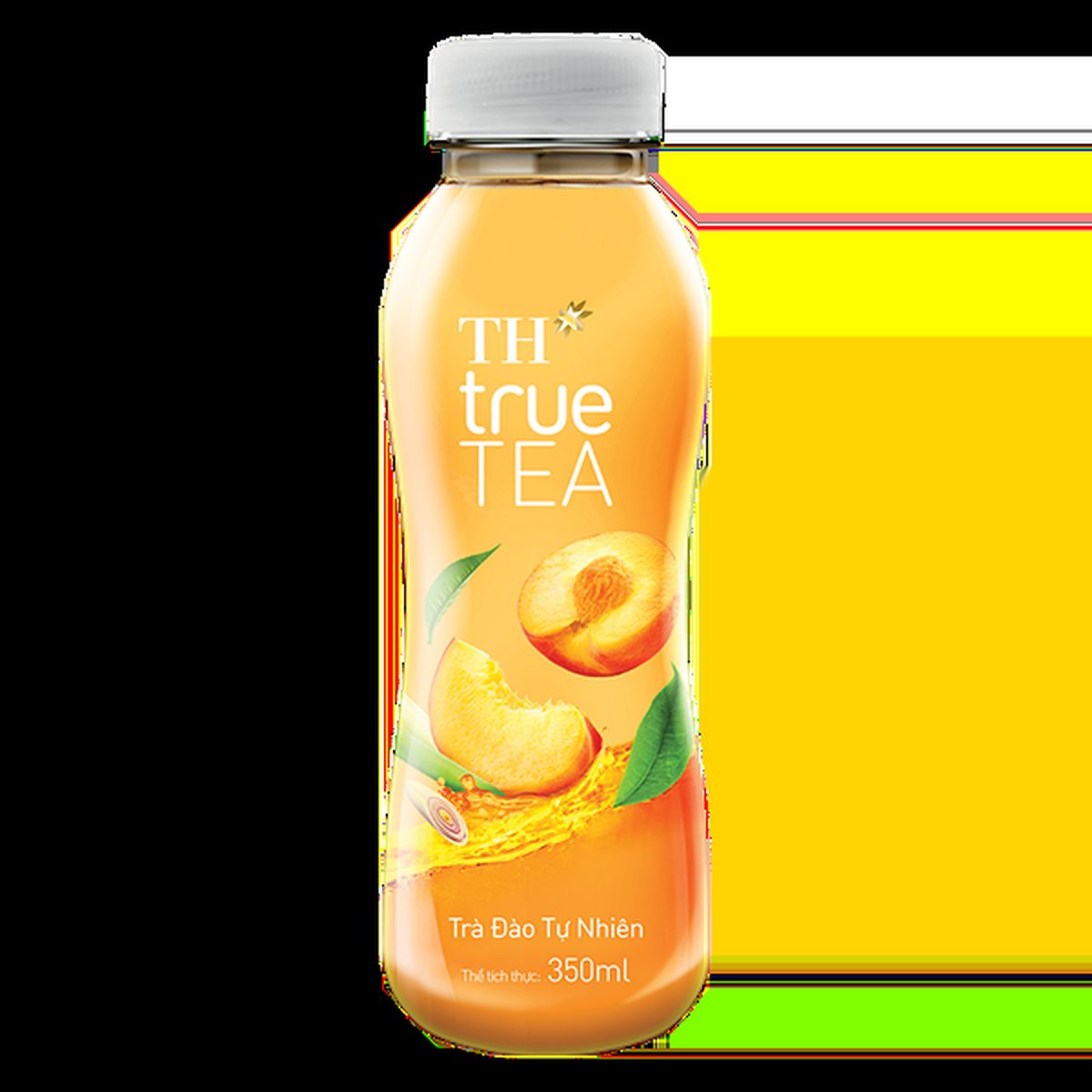 TH-Nước trà đào KĐ chai 350ml