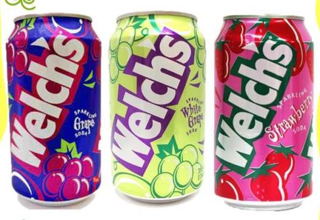 Nước soda Welchs các vị 355ml