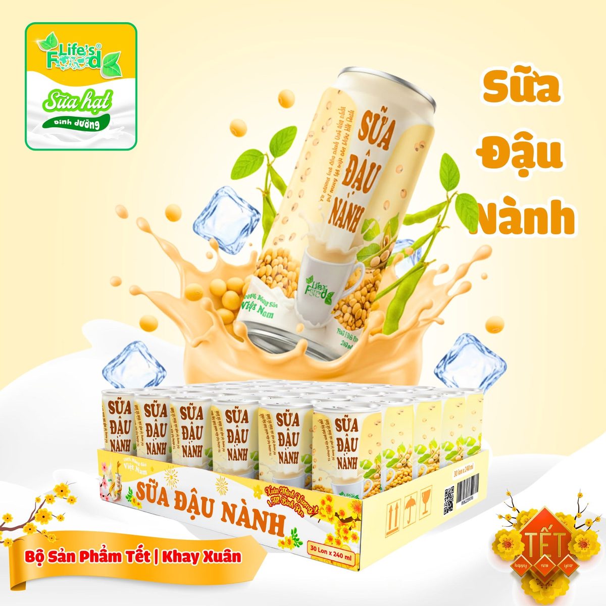 Lifes Food sữa đậu nành 240ml