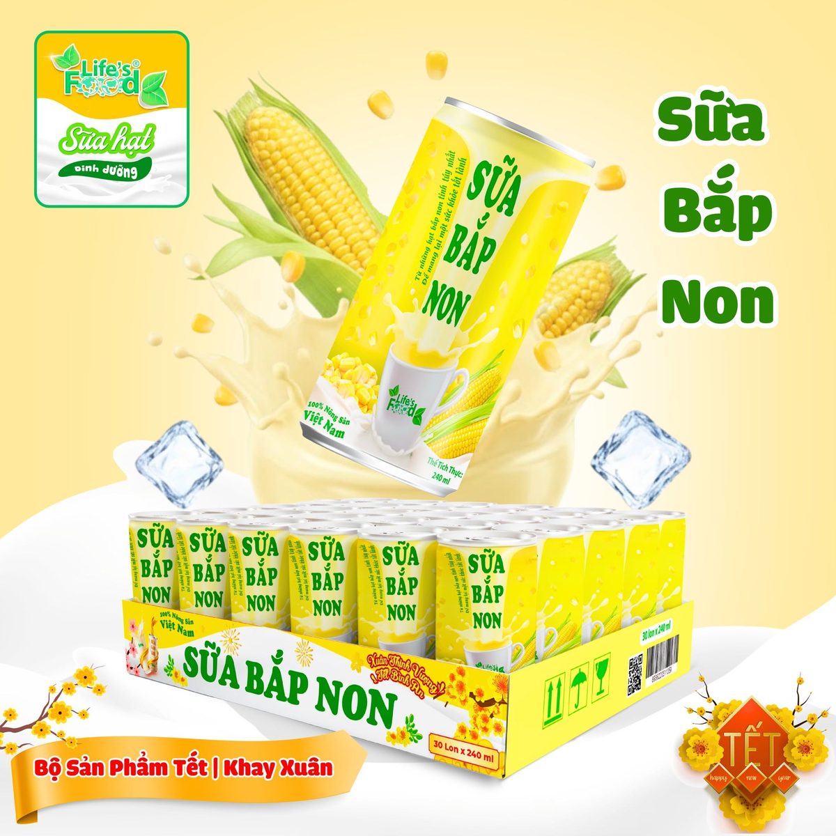 Lifes Food sữa bắp non 240ml