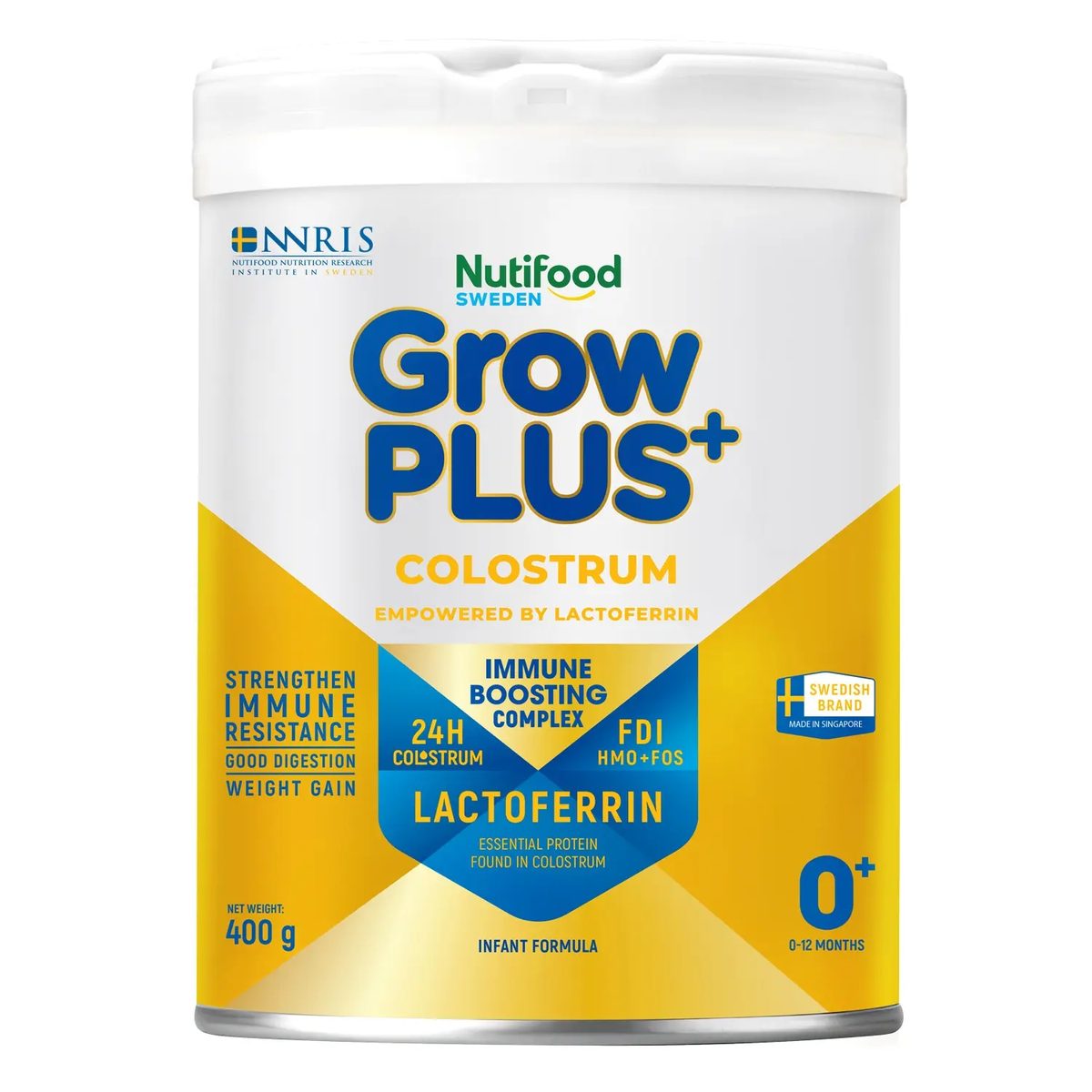Nuti bột -SB colostrum lactoferrin số 0 400g