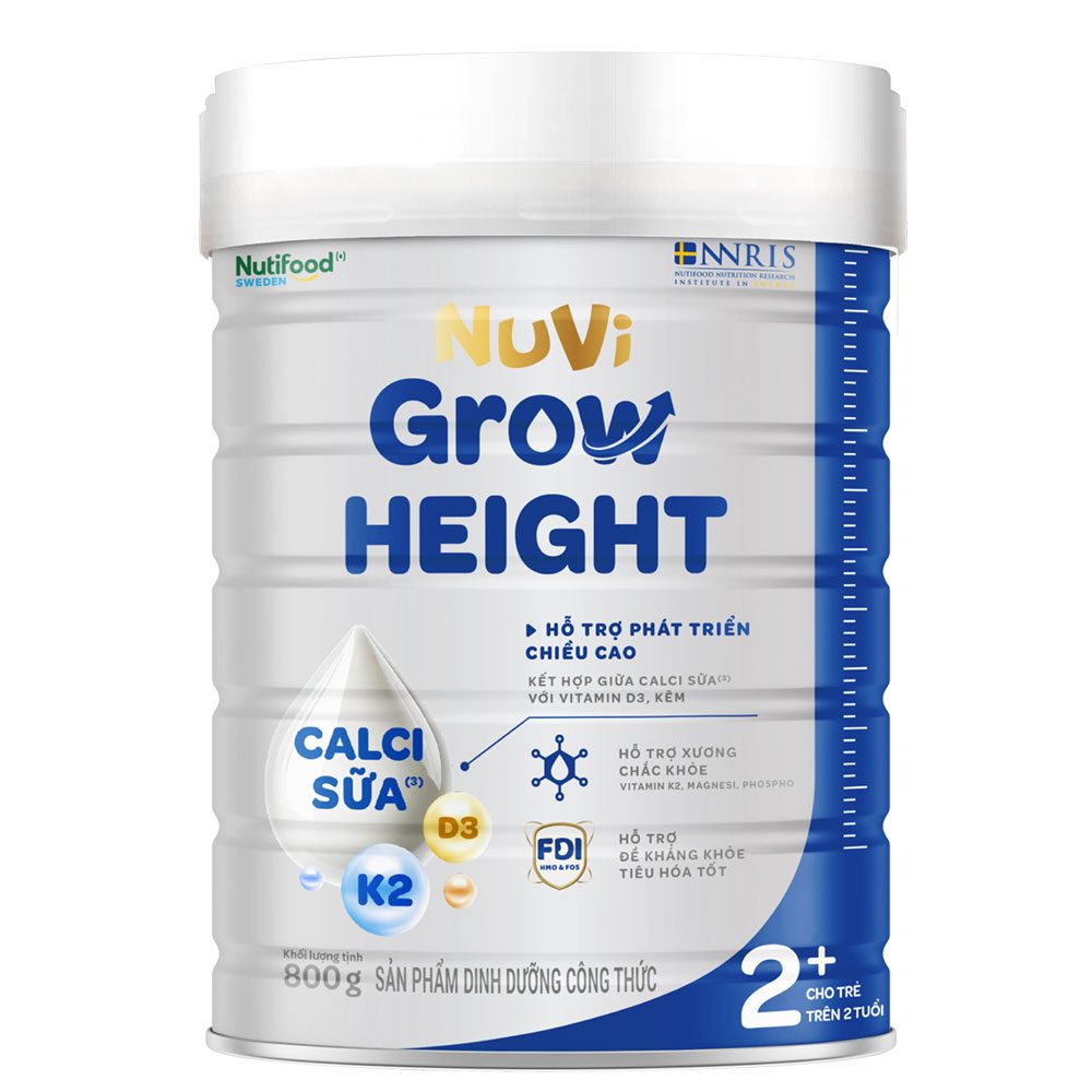 Nuti bột -SB Grow HEIGHT số 2 800g