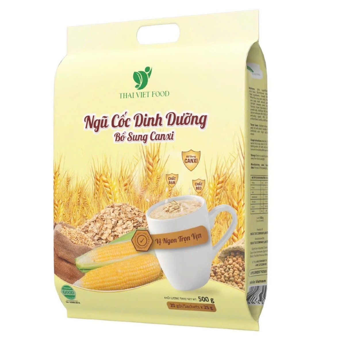 Ngũ cốc DD yến mạch canxi Thái Việt Food 500g