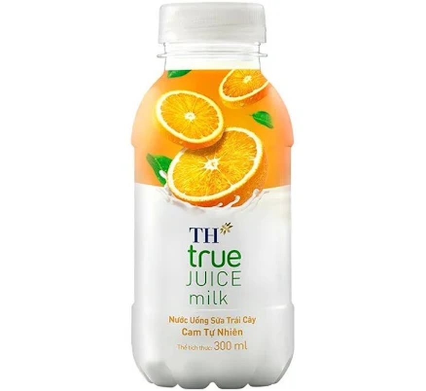 Sữa trái cây TH vị cam 300ml
