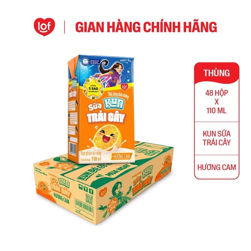 Kun-Nước ép cam 110ml