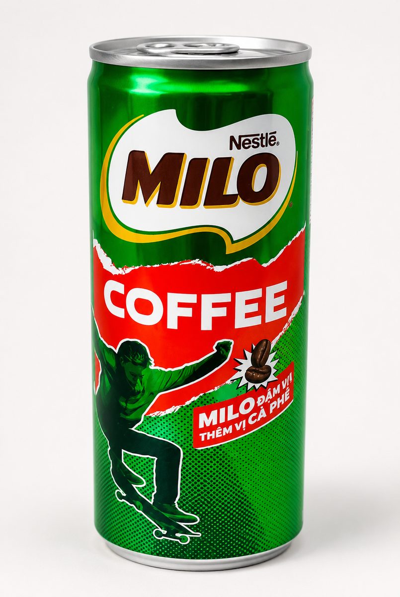 Milo coffee lon 220ml
