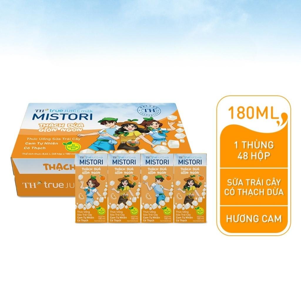 STC thạch Mistori vị cam 180ml
