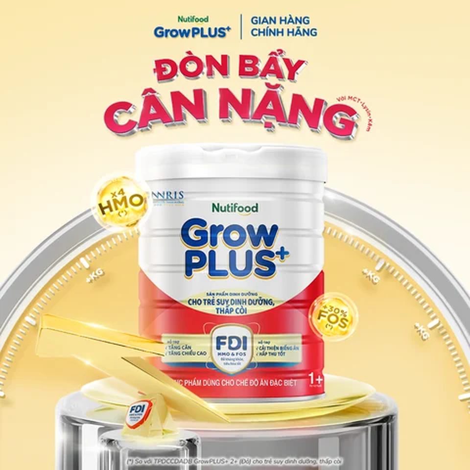 Nuti bột -SB Grow SDD (FDI) 1+ 850g