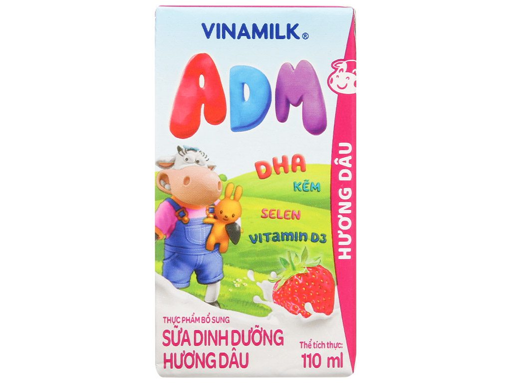 VNM-ST ADM vị dâu 110ml