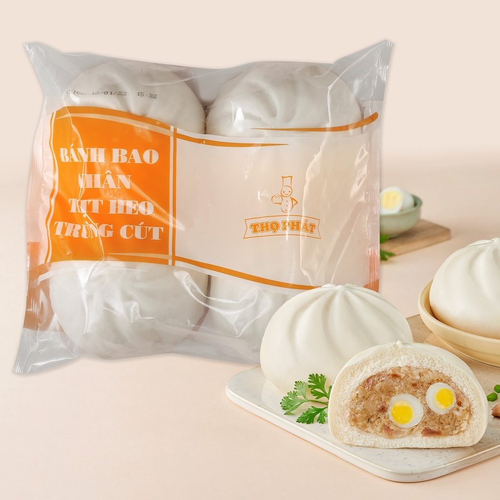 Thọ Phát-Bánh bao TC 2 trứng 600g