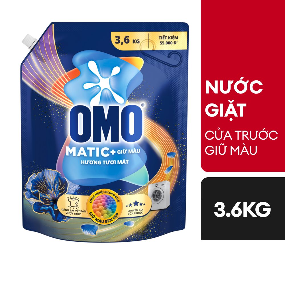 NG Omo cửa trước giữ màu 3.6KG